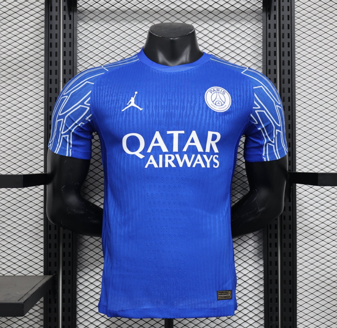 PSG X Jordan Hellblaues Spezialtrikot - Spielerversion