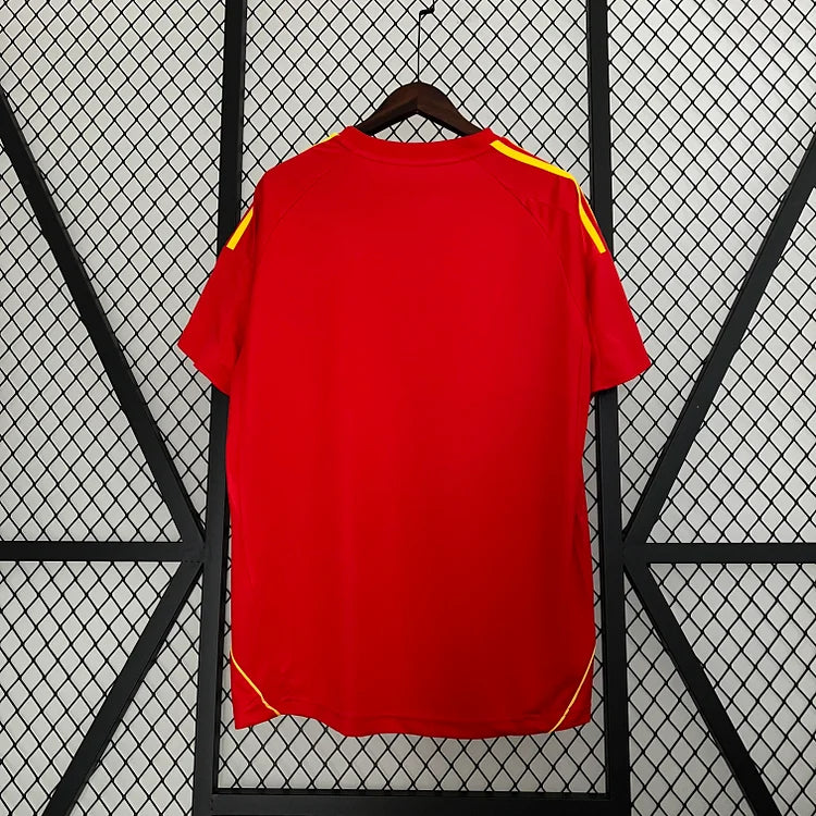 2008 Spanje Euro Retro Thuisshirt