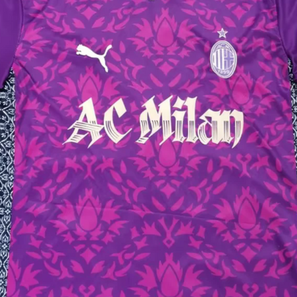 25-26 Ac Milan Viola Regale Speciale Editie Voetbalshirt