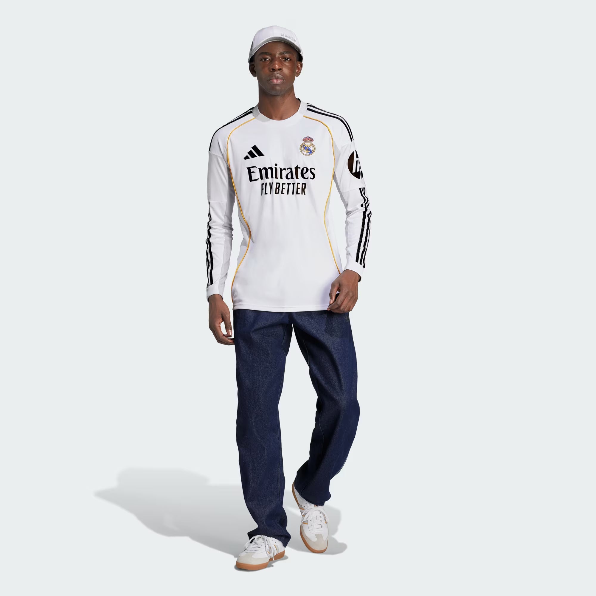 2025/26 Real Madrid Langarm Heim Fußballtrikot
