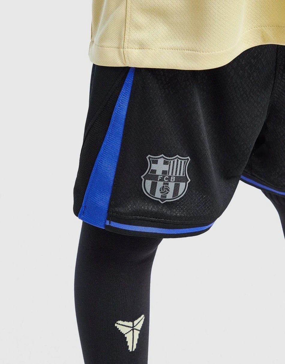 2025-26 FC Barcelona Away Kids Football Jersey