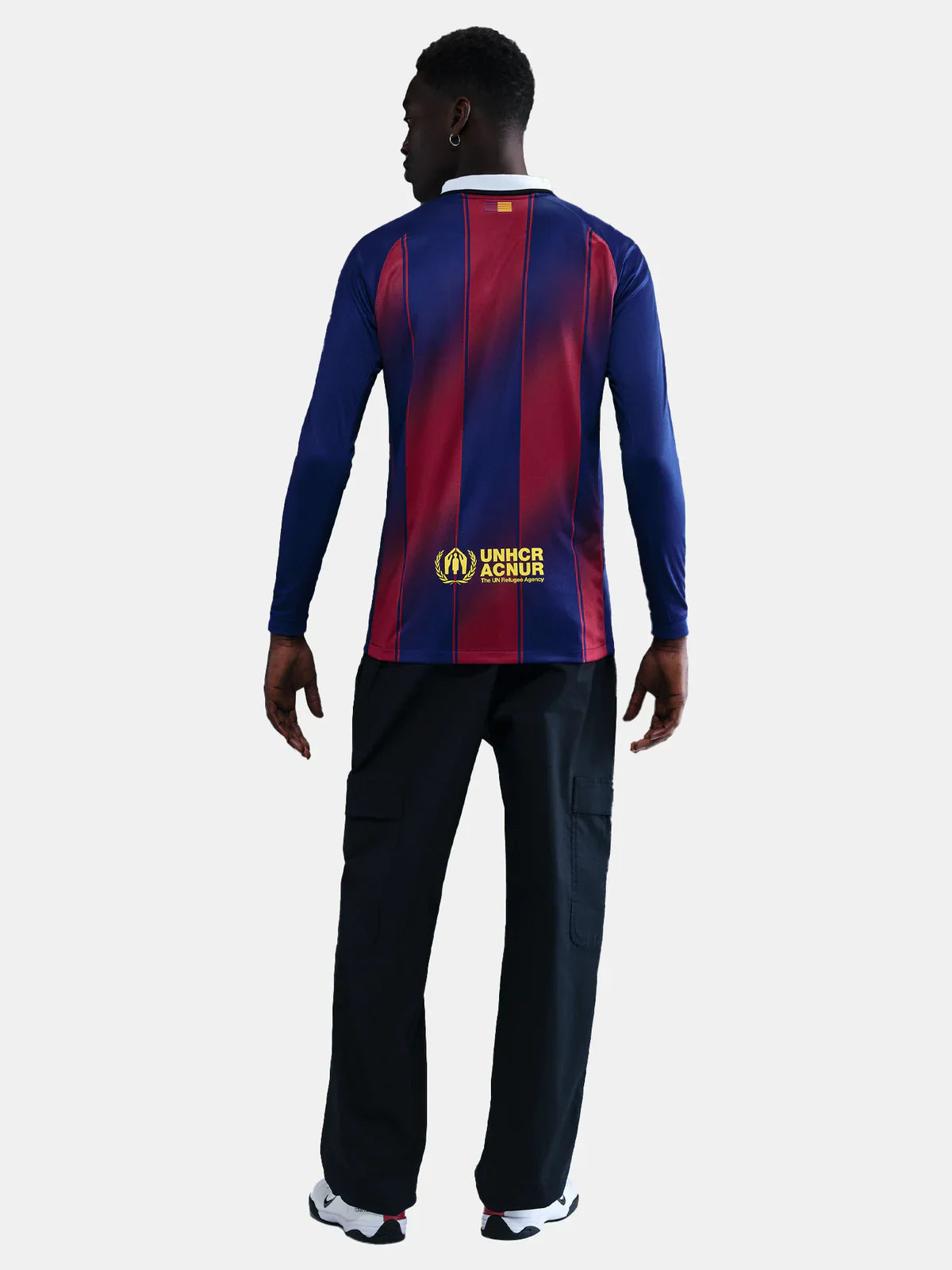 2025/26 FC Barcelona Long Sleeve Home Football Jersey