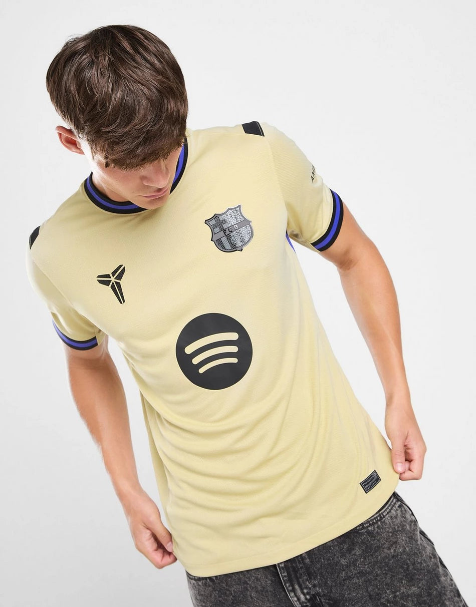 25-26 FC Barcelona x Kobe Bryant Away Football Jersey