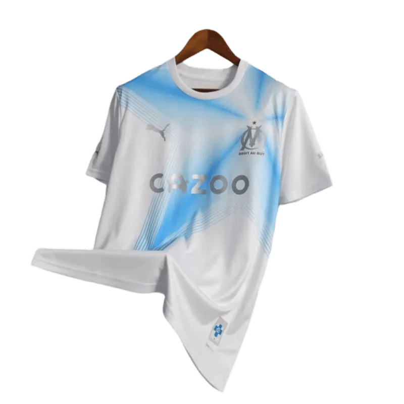 2023/24 Olympique Marseille 30ste Jubileum Voetbalshirt - Spelerversie
