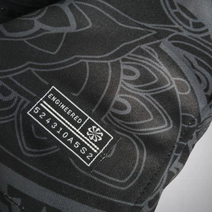 24-25 Noir Fleur Barcelona Fußballtrikot (Schwarze Rose)