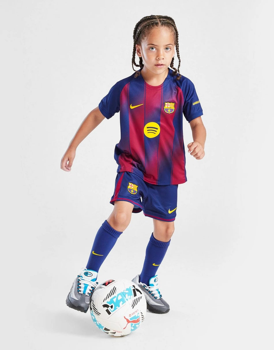 Maglia da calcio per bambini FC Barcelona Home 25/26