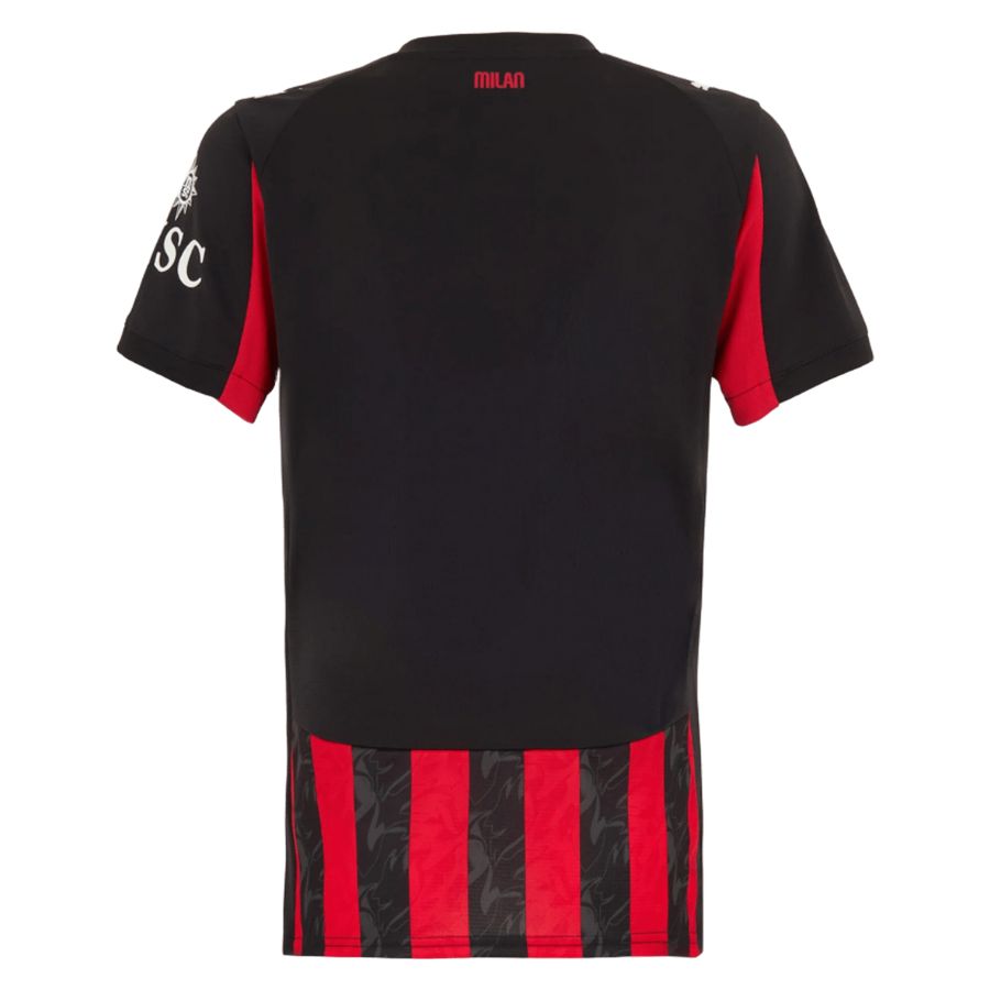Maillot domicile AC Milan 25/26 pour enfant