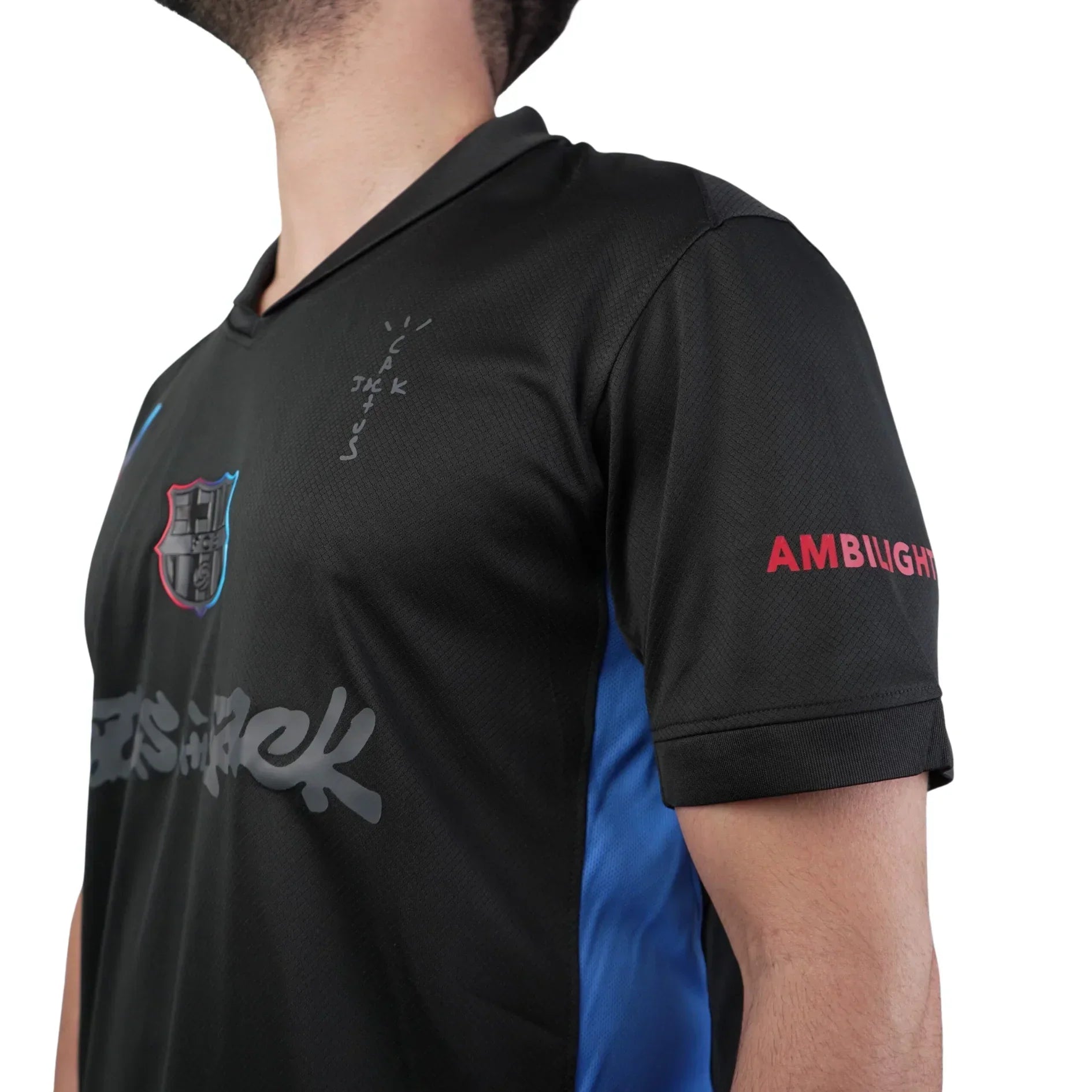 Maglia da calcio FC Barcelona X Travis Scott - El Clásico Away