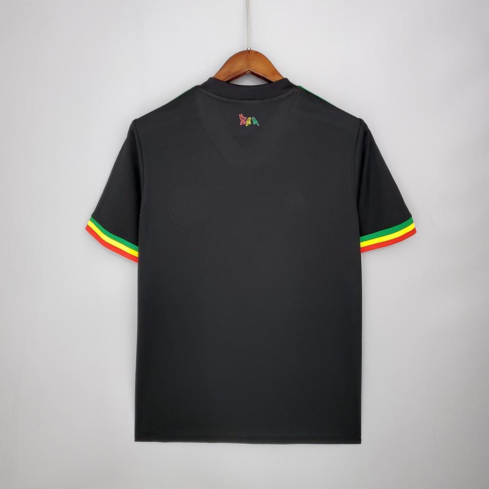 Ajax 2021-2022 Maglia Terza Nera Bob Marley