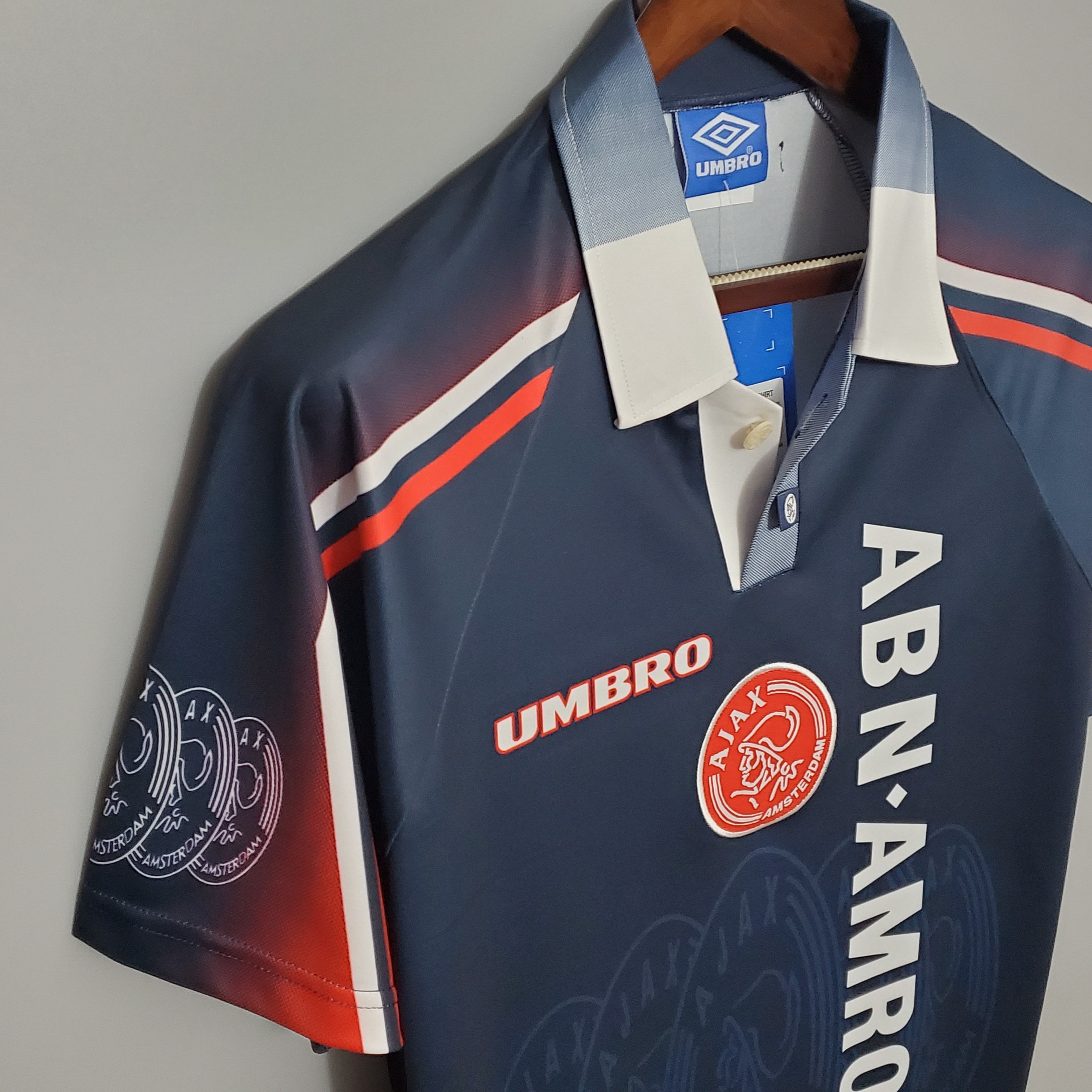 Ajax 1997-1998 Maglia Retro Away Amsterdam
