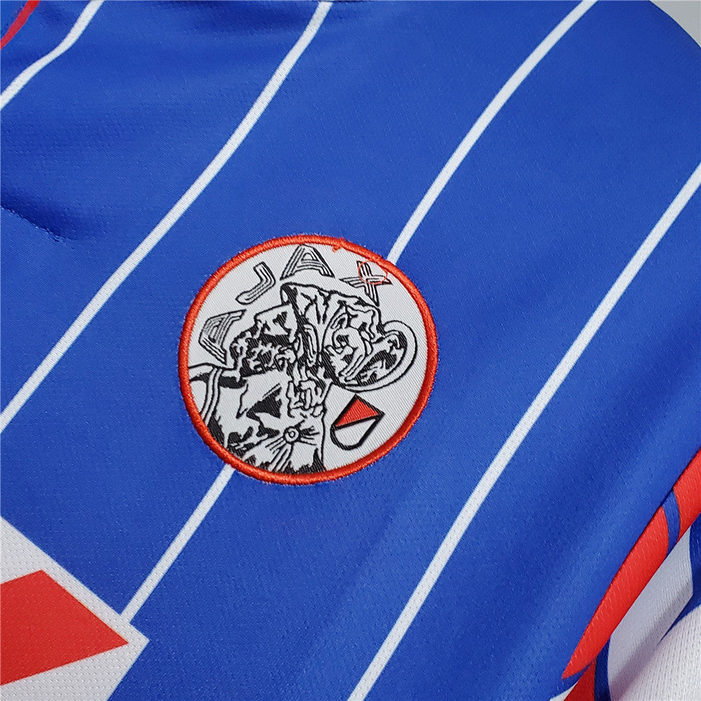 Ajax 1989-1990 Amsterdam Maglia Retro Trasferta