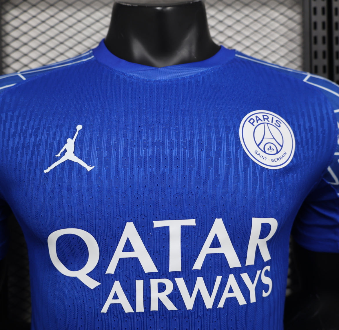 PSG X Jordan Hellblaues Spezialtrikot - Spielerversion