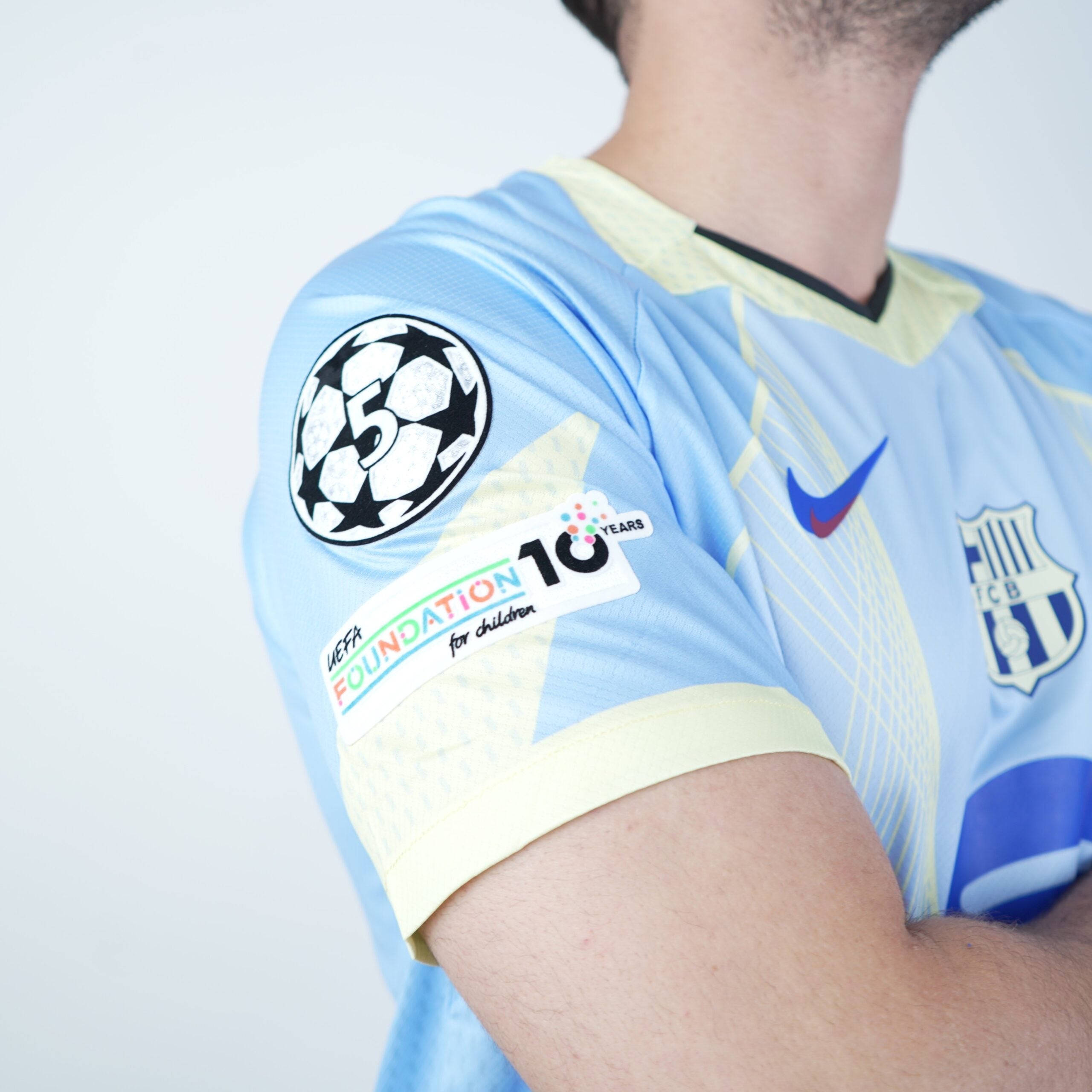 Camiseta de fútbol del FC Barcelona Calm Sea 25/26 (versión para el jugador)