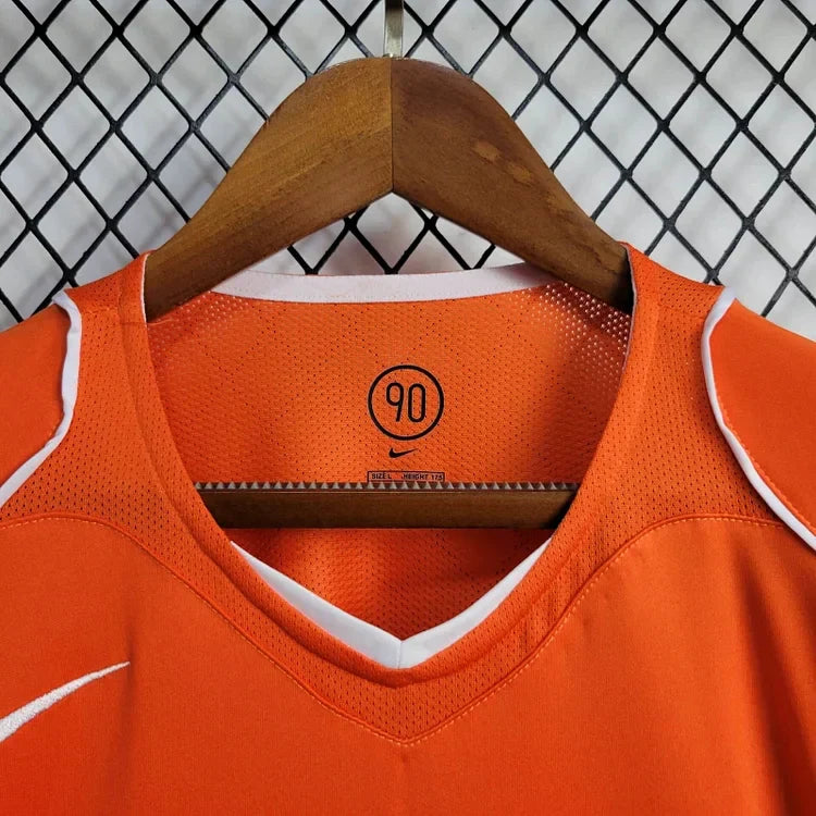Maglia retrò da casa Euro Paesi Bassi 2004