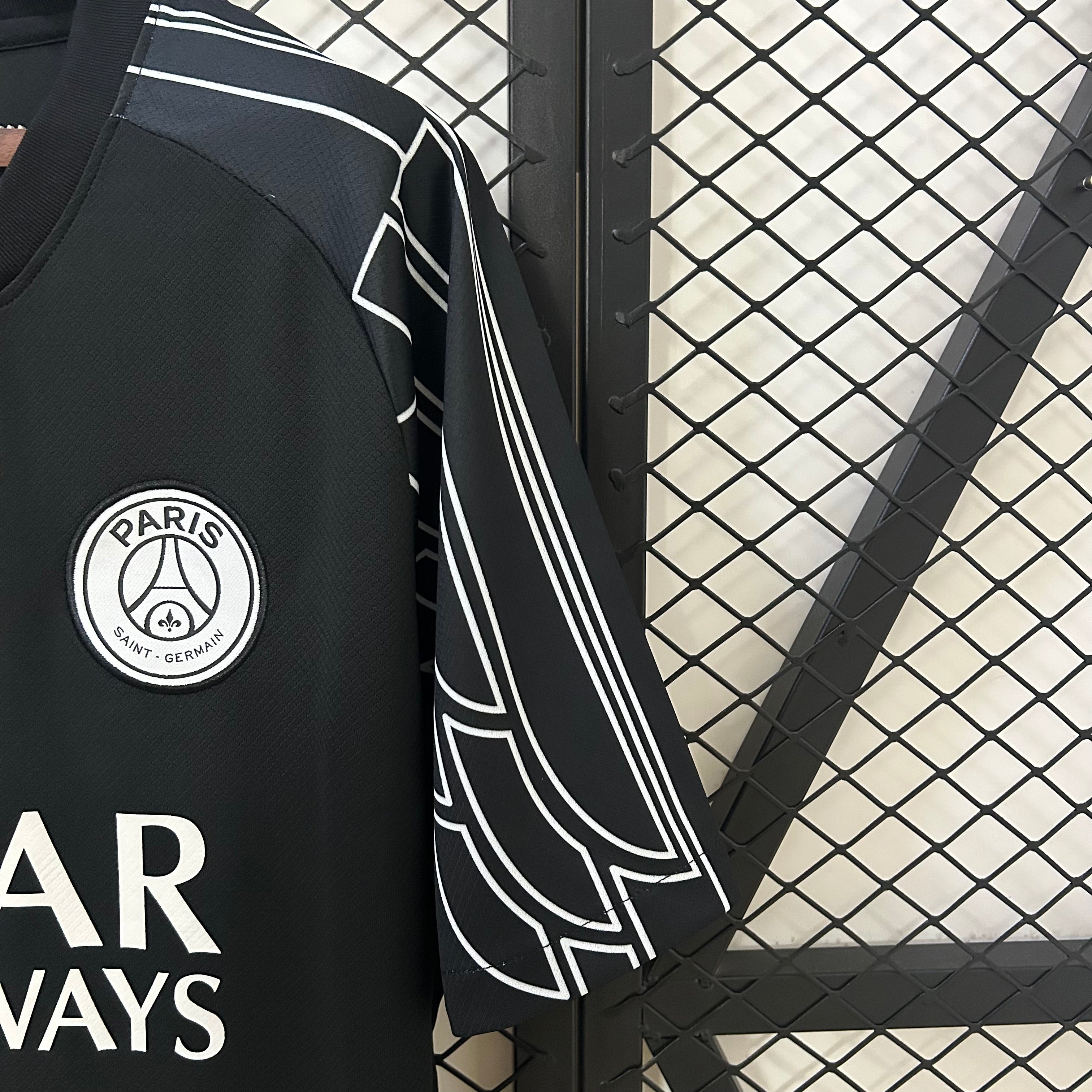 2025/2026 PSG Paris Saint Germain Zwart Shirt