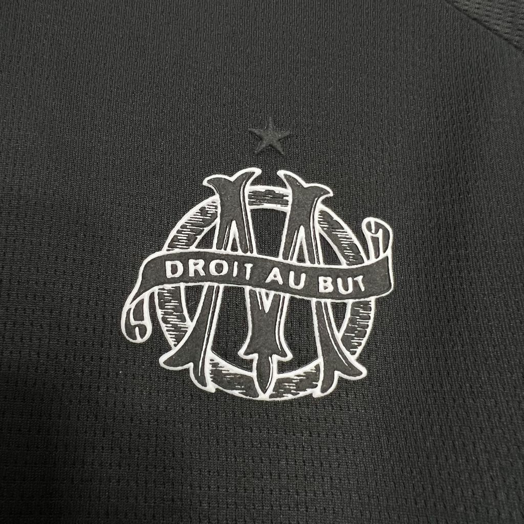 2024/2025 Olympique De Marseille 125 Jaar Zwart Shirt
