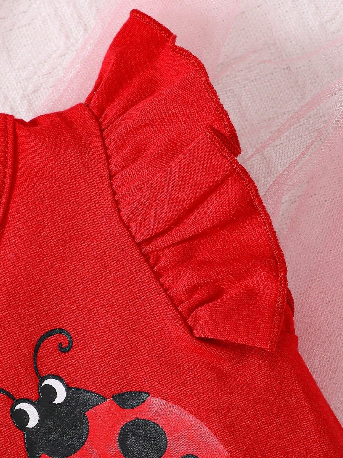 Kids' Ruffle-Sleeve Round Neck Top, Pants and Headband Set