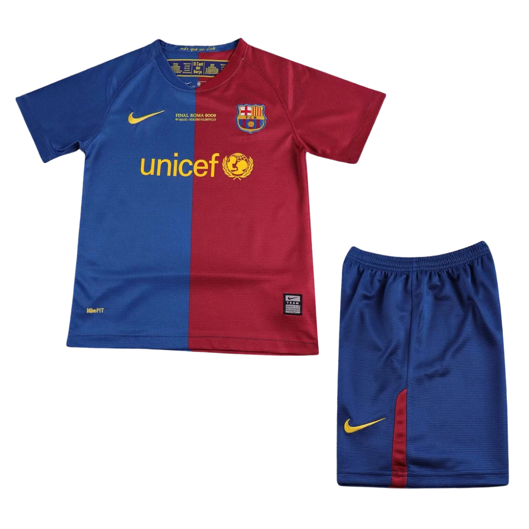 Final de la Champions League 2009 del Barcelona - Camiseta de fútbol para niños
