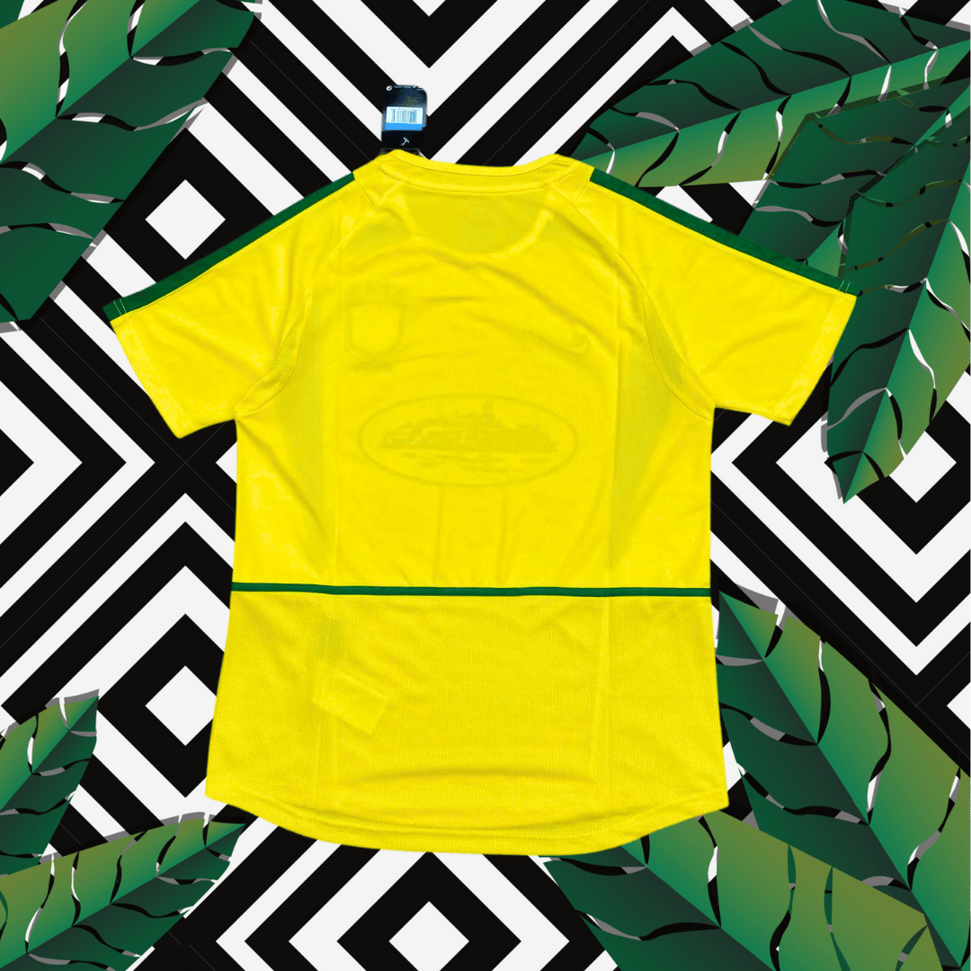 2024 Corteiz Brazilië Voetbalshirt - Retro 2002 Wereldbeker Editie