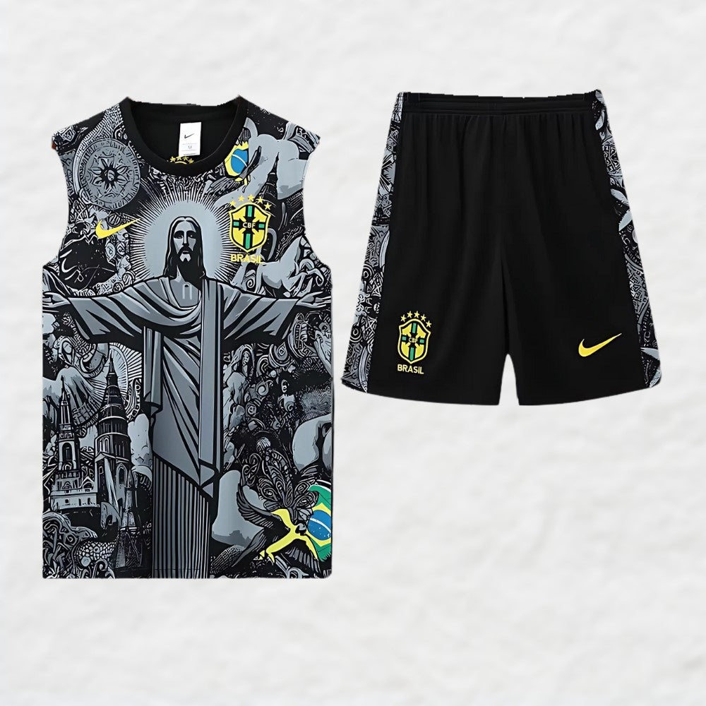 2024/25 Brazilië Christus Vest Zomer Set