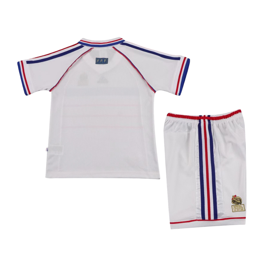 Maillot de football extérieur France 1998 - Coupe du monde - Enfant