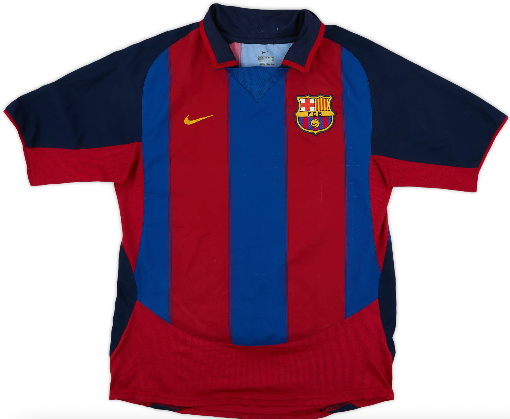 2003-04 FC Barcelona Retro Voetbalshirt