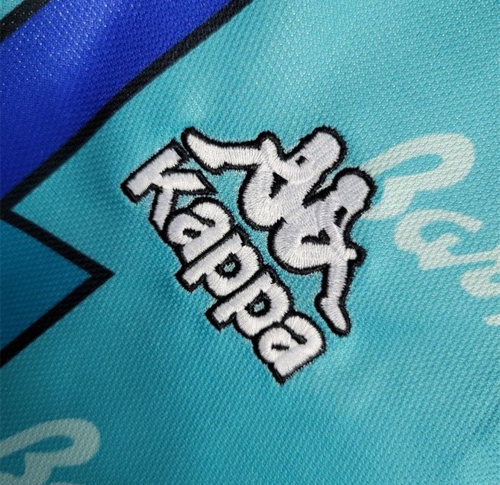 1996-97 FC Barcelona Retro Uit Voetbalshirt