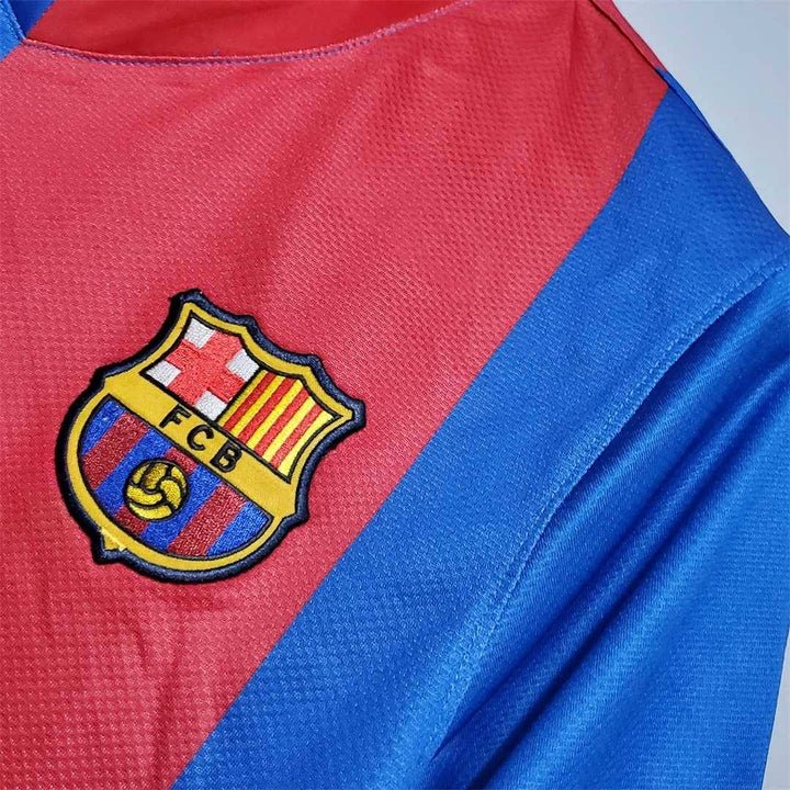 Maglia da calcio retrò FC Barcelona casa 2006/2007