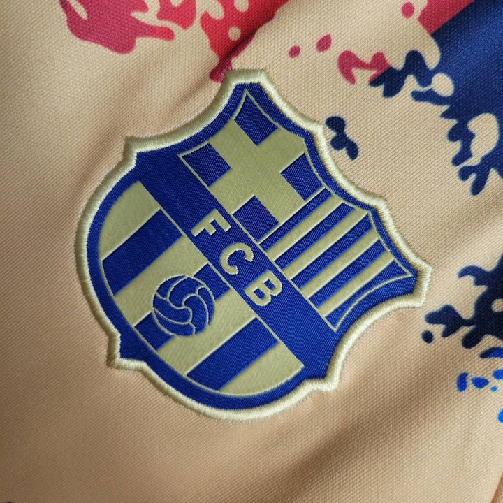 Maglia da calcio FC Barcelona - Sfumatura pixel catalana