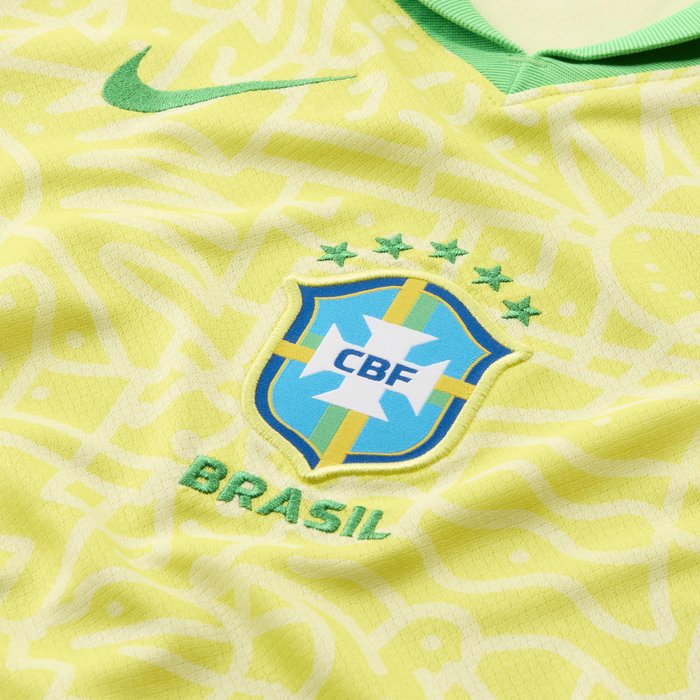 Maillot de football domicile Brésil 2024/2025 pour enfant