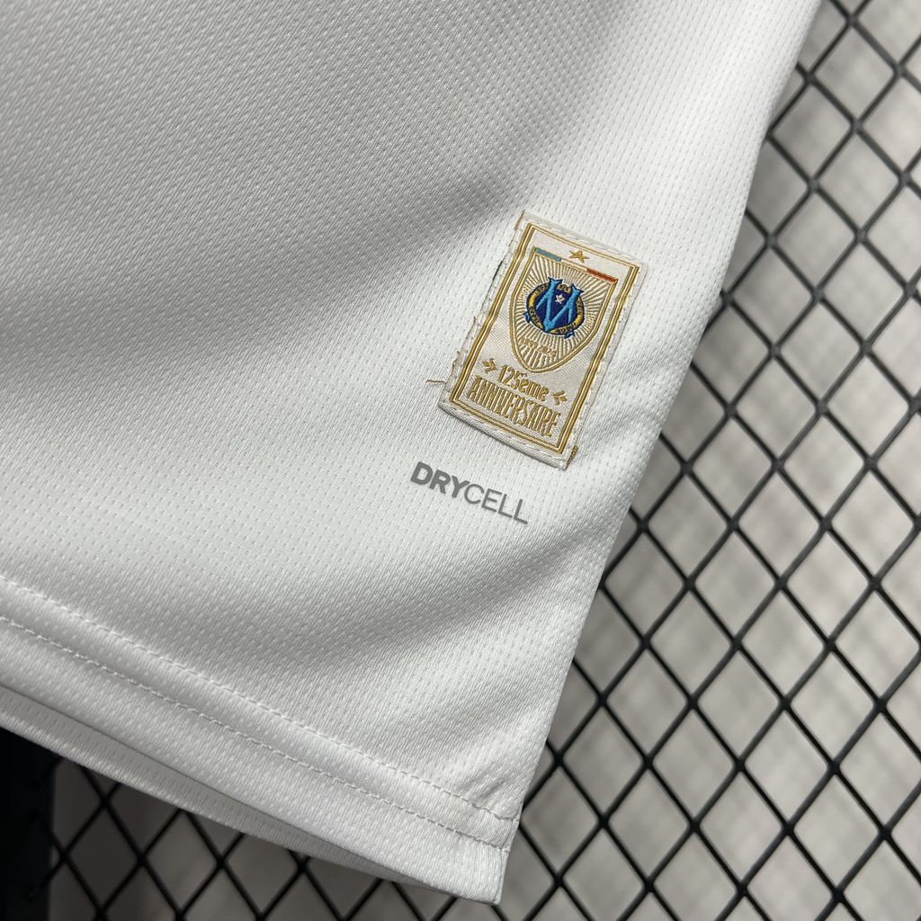 2024/2025 Olympique De Marseille 125 Jaar Wit Shirt