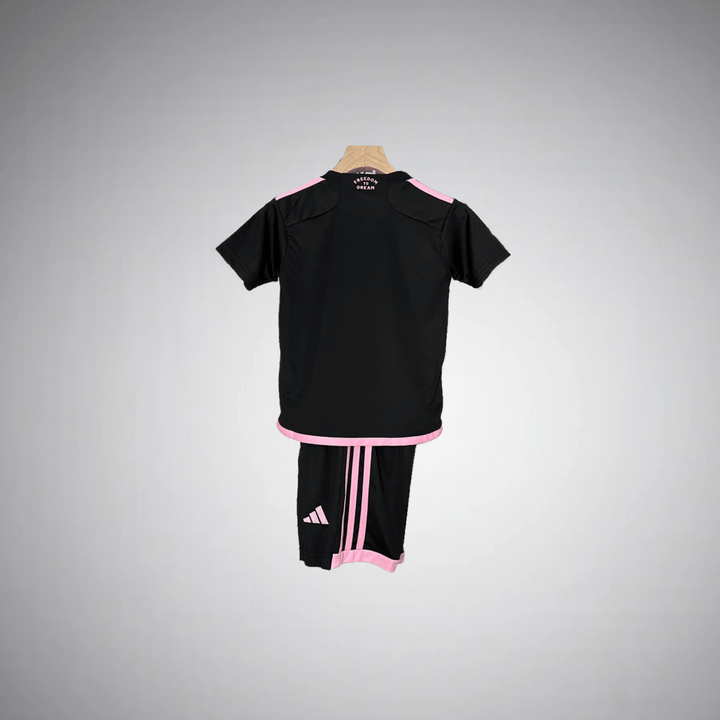 Maglia da calcio per bambini Messi - Inter Miami 2024/25 Trasferta Nera