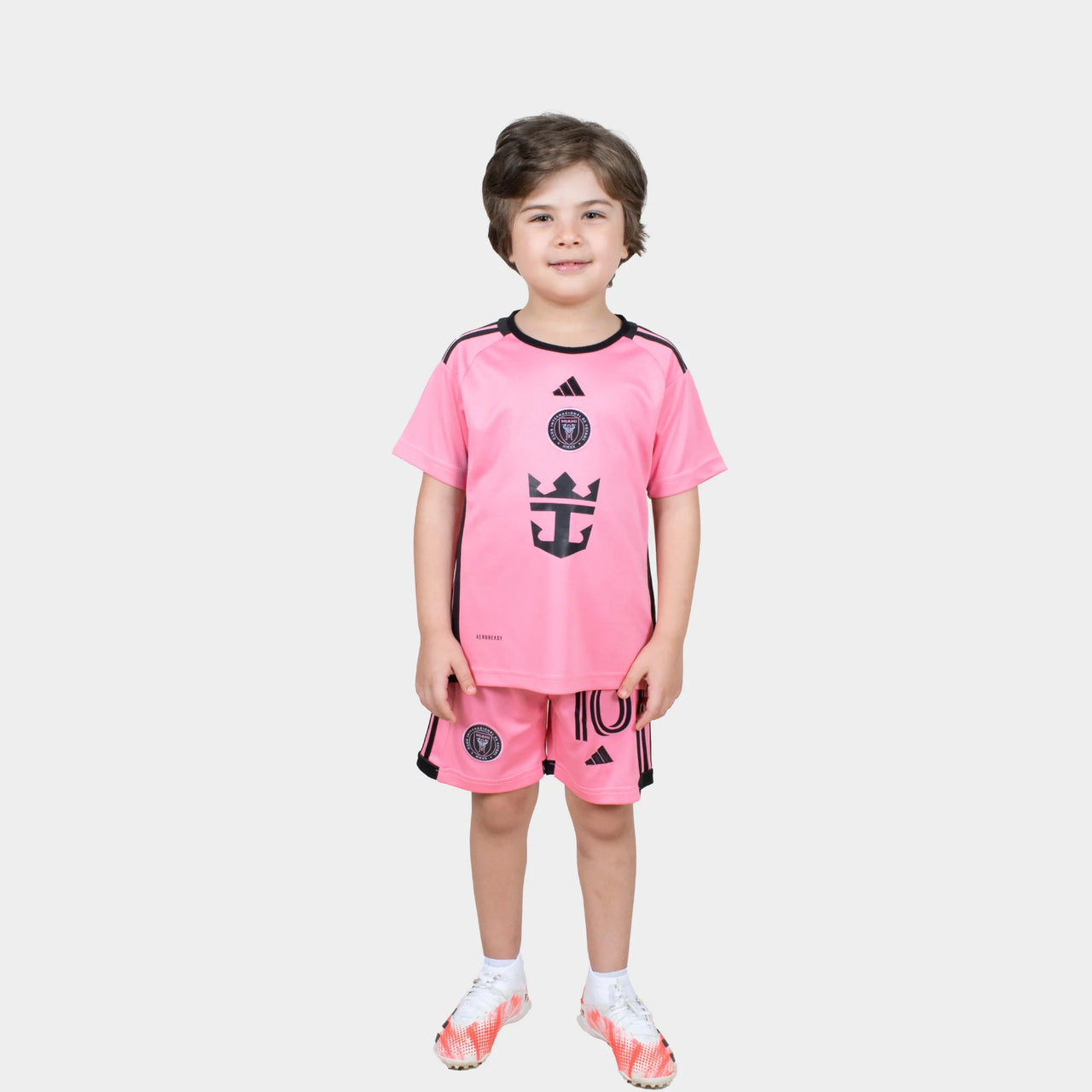 Maglia da calcio per bambini Messi - Inter Miami 2024/25 Rosa