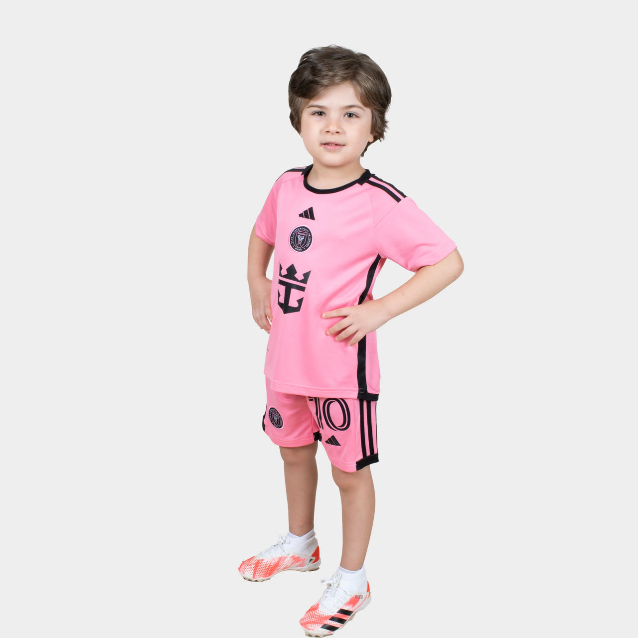 Maglia da calcio per bambini Messi - Inter Miami 2024/25 Rosa