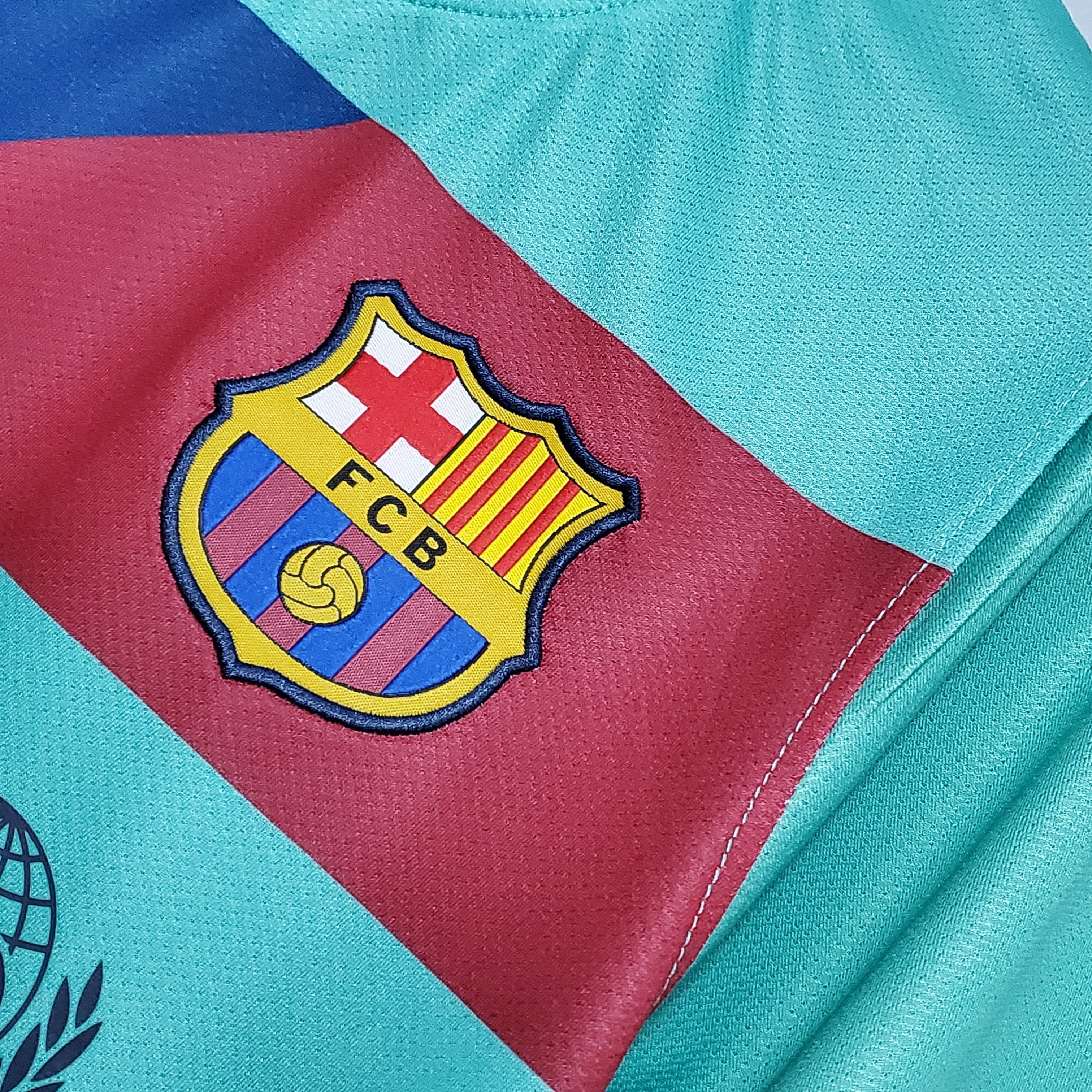 Maglia da calcio retrò trasferta Barcellona 2010/2011