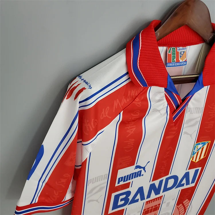 Maglia Retro Casa Athletico Madrid 1996-1997