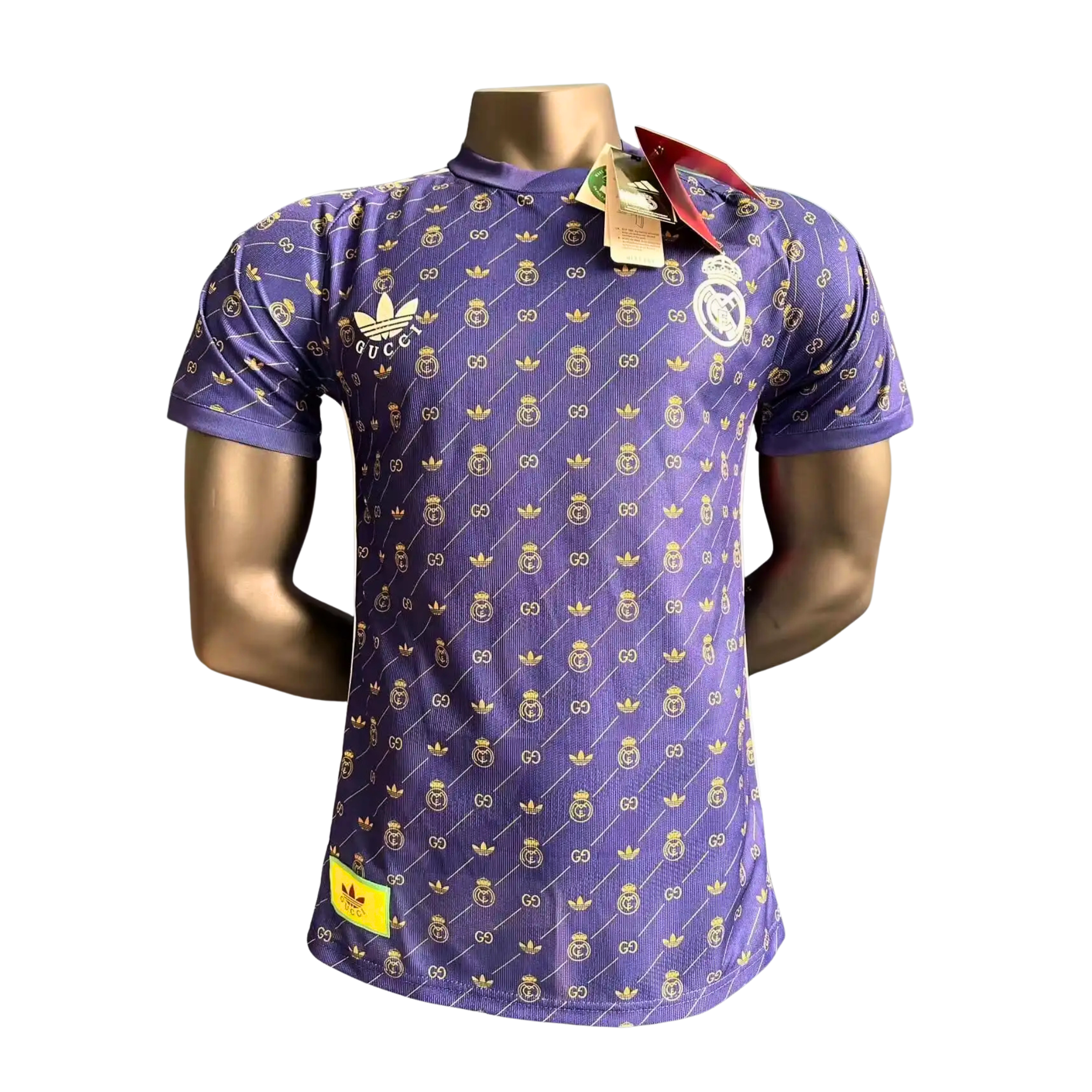 Gucci lila Real Madrid Fußballtrikot