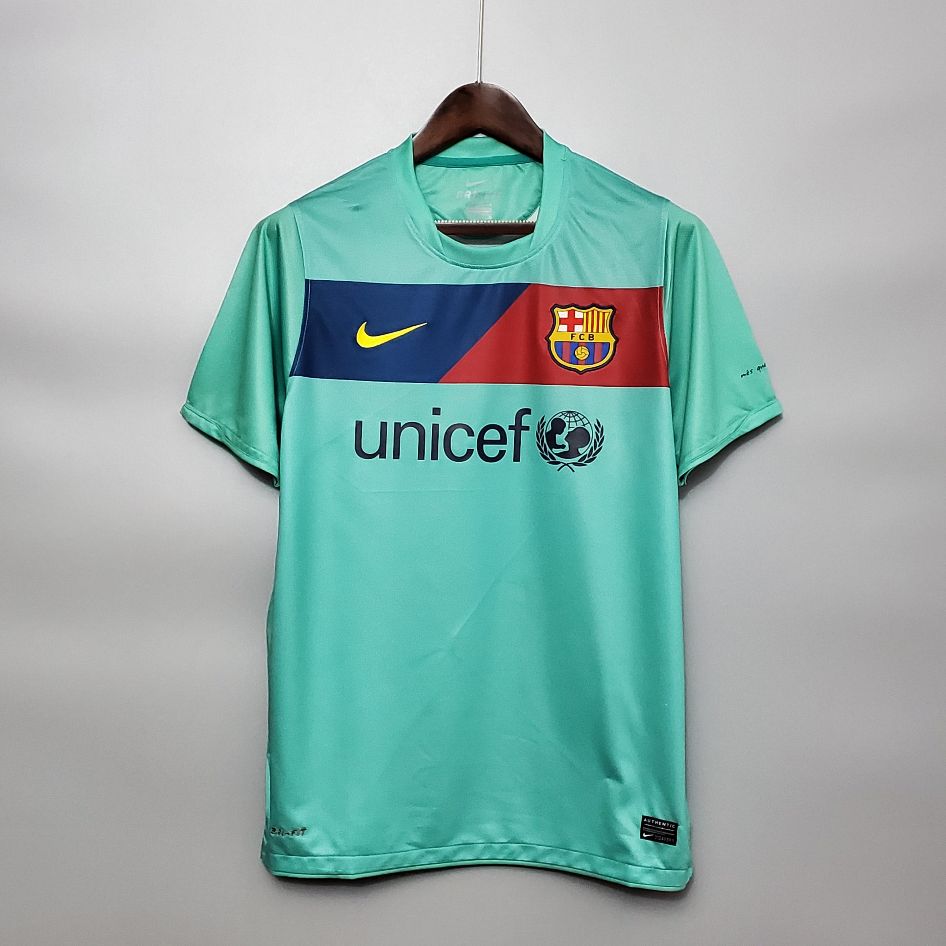 Maglia da calcio retrò trasferta Barcellona 2010/2011