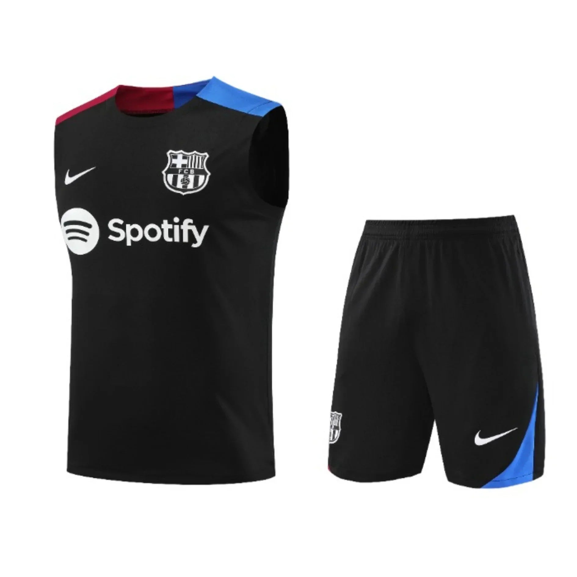 Conjunto de entrenamiento negro del Barcelona 24-25