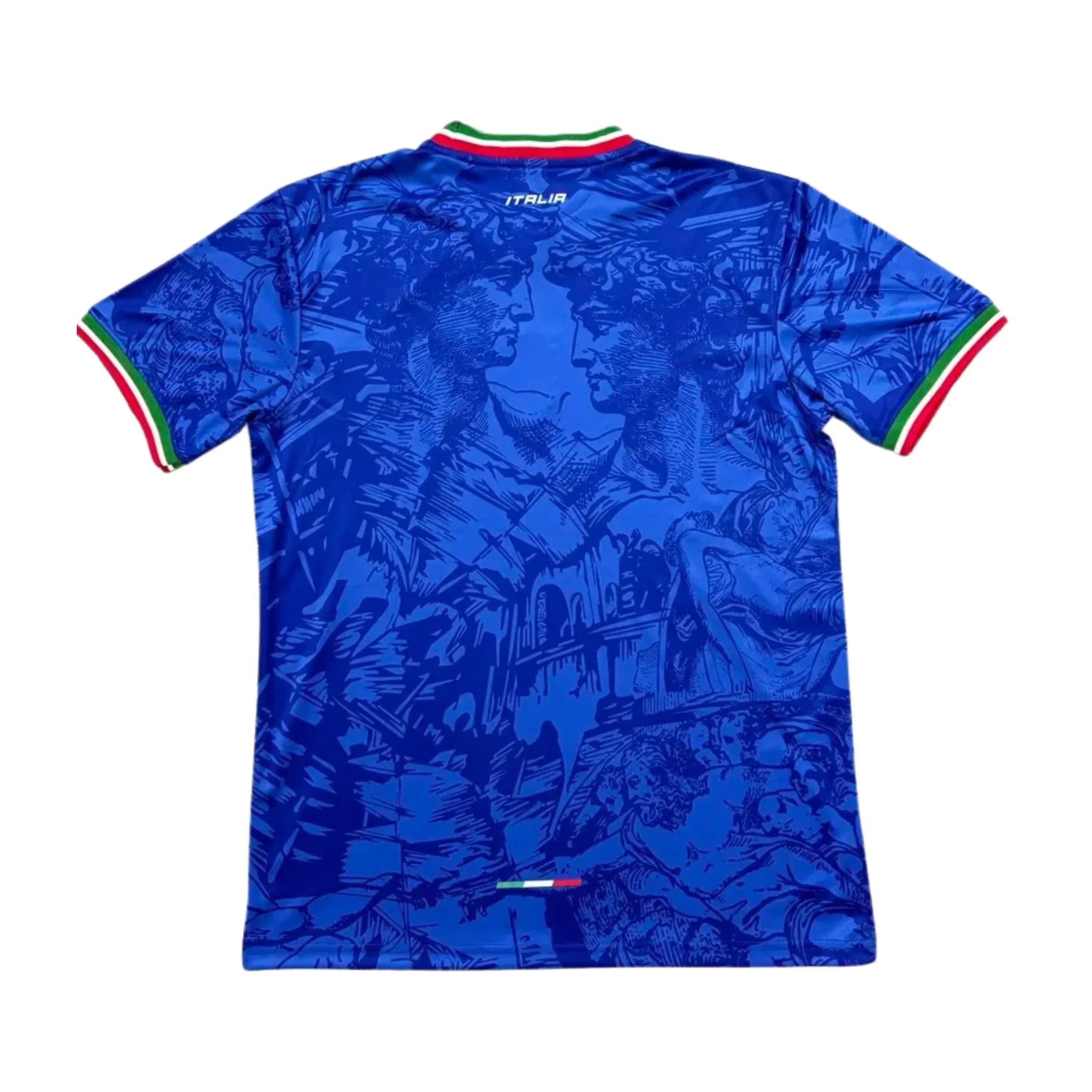 Italy Stussy 25/26 Maglia Romana Blu - Edizione Limitata
