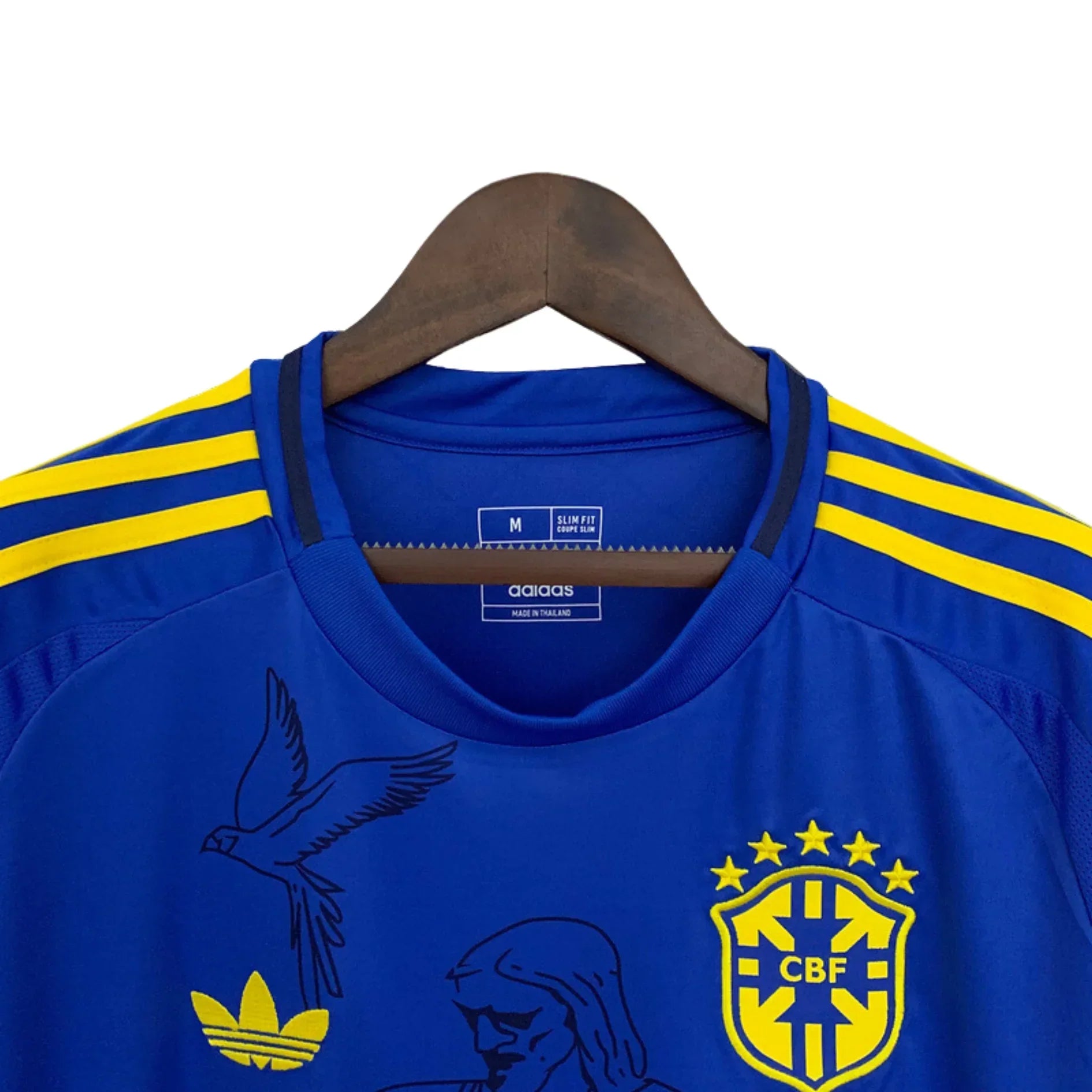 2025 Brazilië Jezus Blauwe Trui