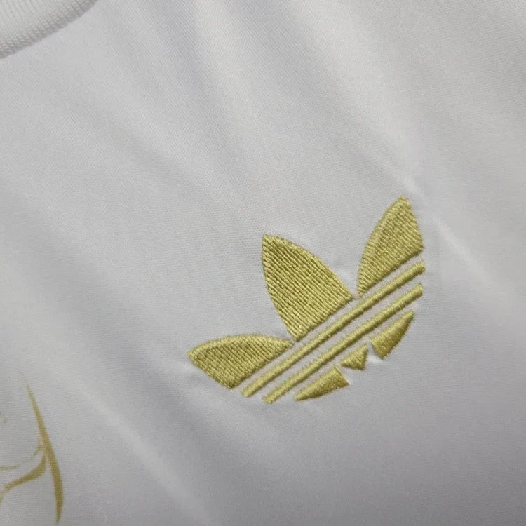 2024-2025 Real Madrid Draak Speciale Editie Shirt - Wit Goud