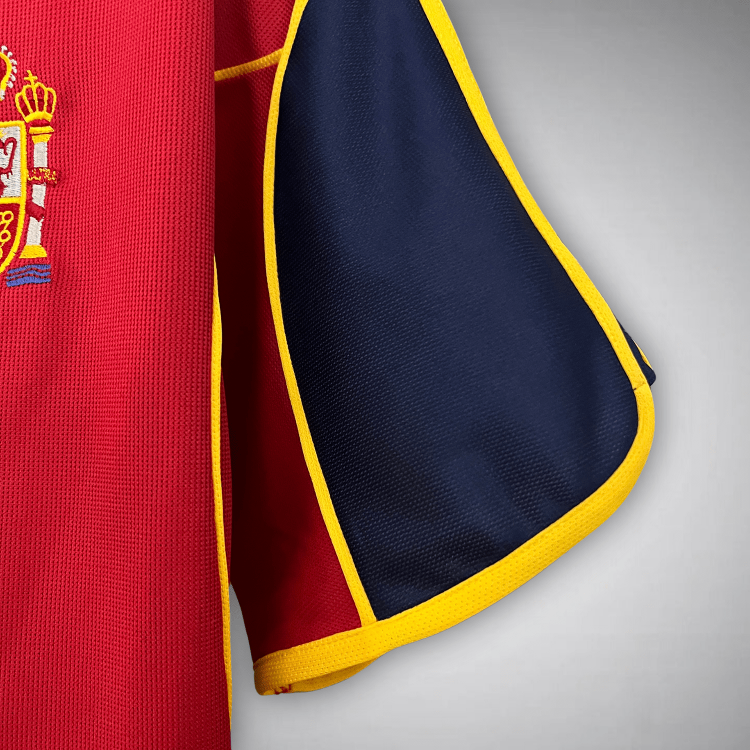 Maglia da calcio retrò casa Spagna 2000