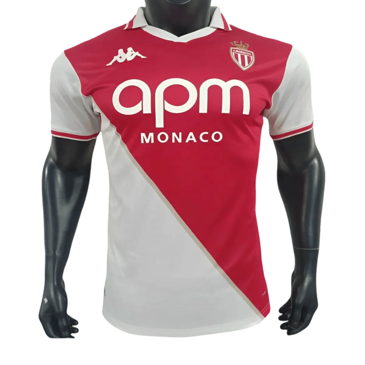 2024/25 As Monaco Thuis Speler Versie Voetbalshirt