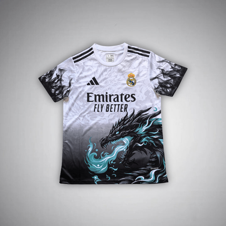 2025 Real Madrid Smaragdvlam Voetbalshirt