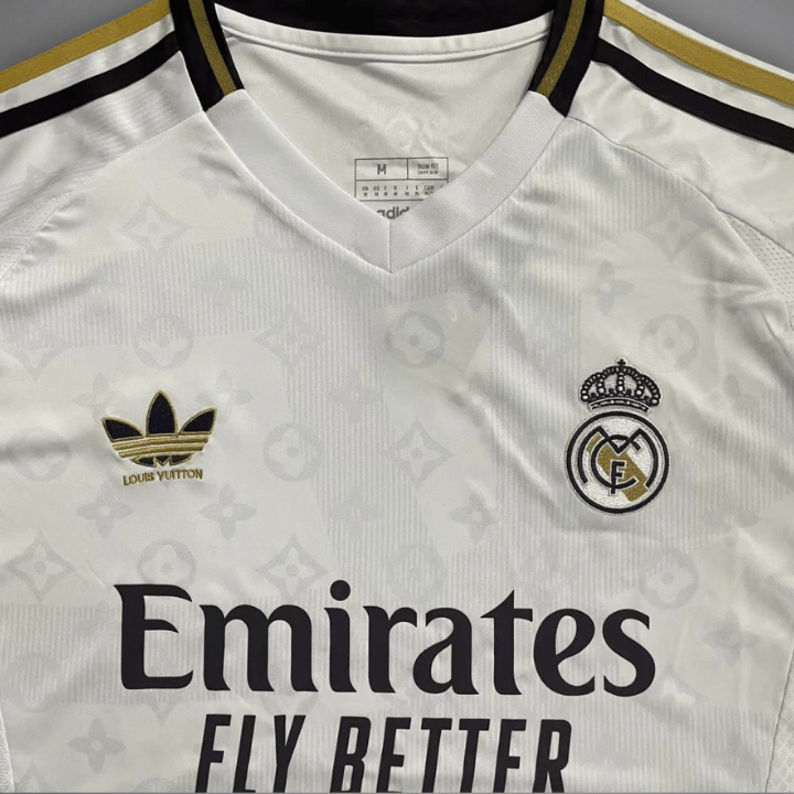 2025 Real Madrid Louis Vuitton voetbalshirt