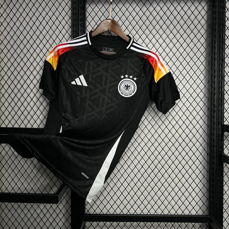 Germania 2024 Maglia da Allenamento Nera Pre-Partita Euro