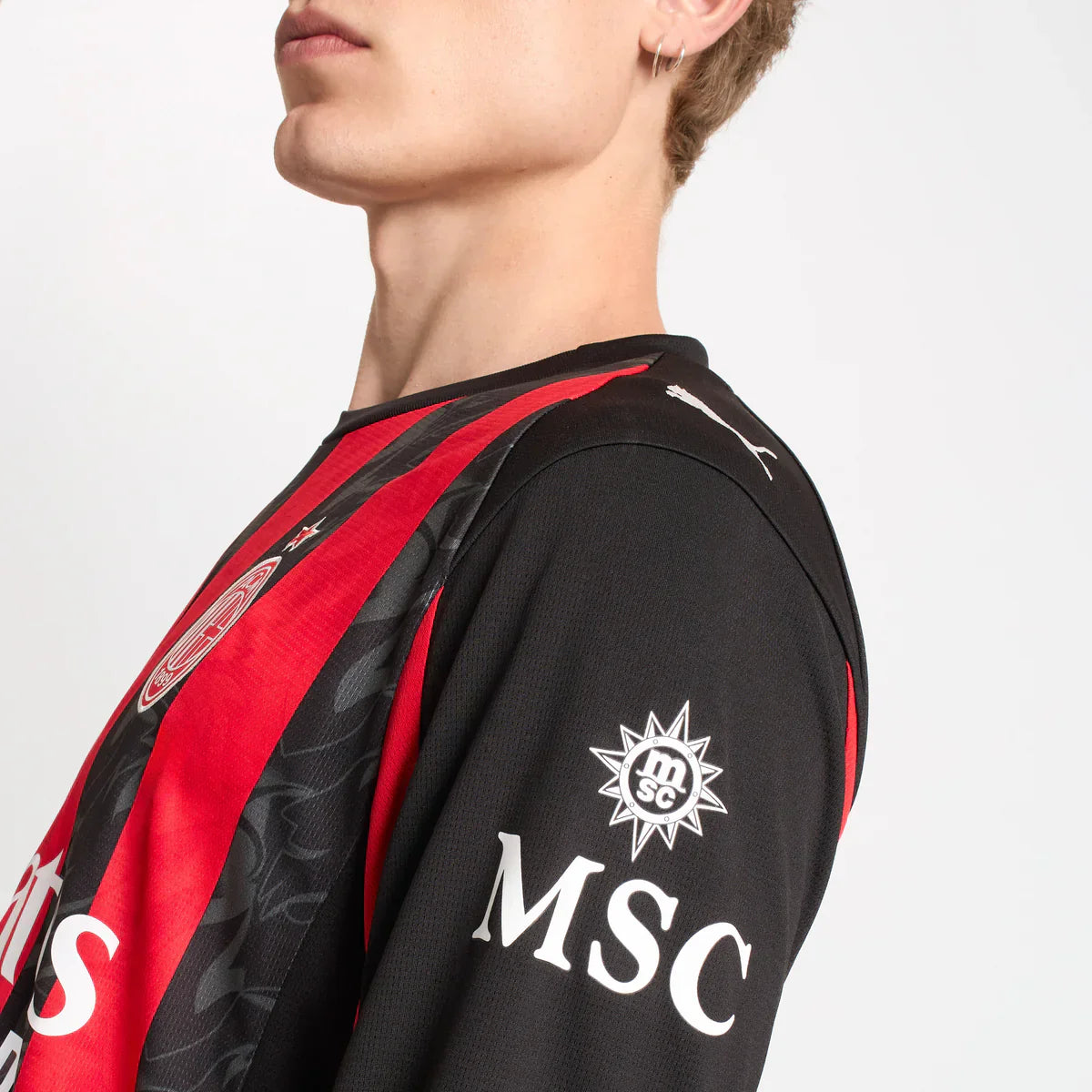 Maillot Domicile AC Milan 25/26 - Manches longues