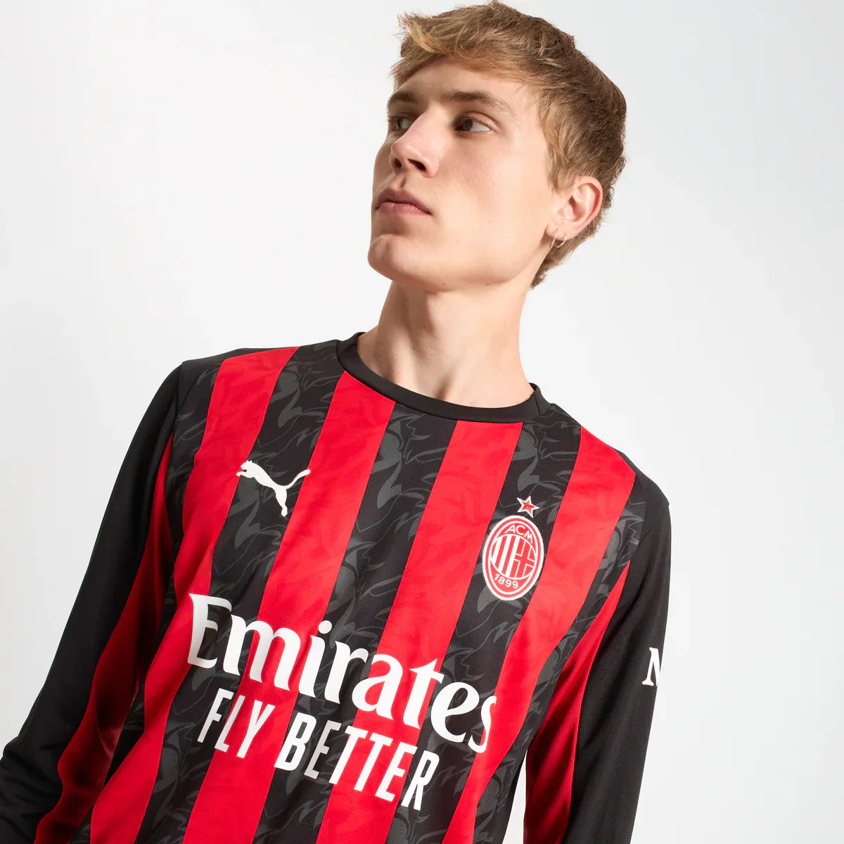 Maillot Domicile AC Milan 25/26 - Manches longues