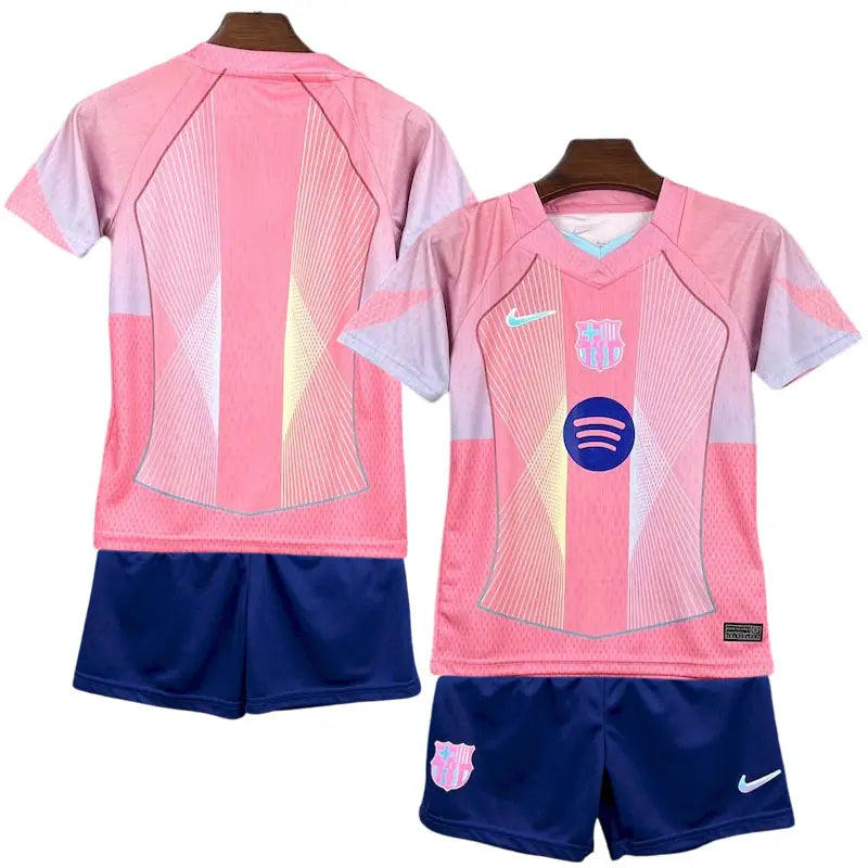 25-26 FC Barcelona Total 90 Kids Football Jersey